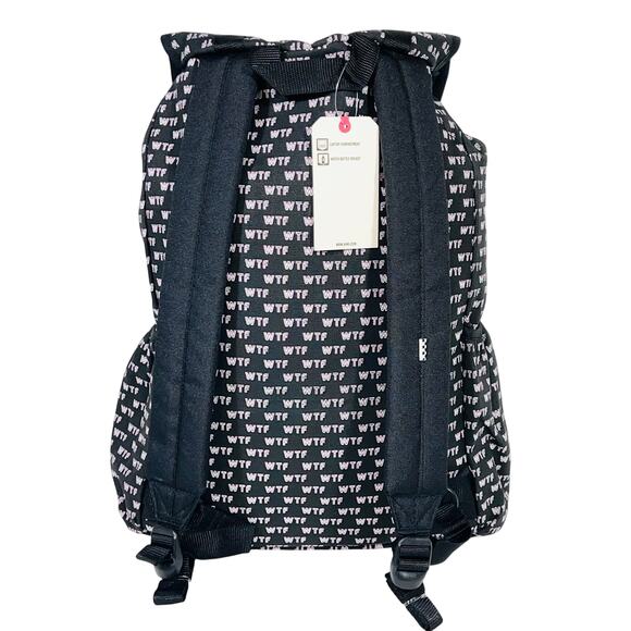 Vans Caravaner Final Lap WTF Backpack Book Bag School Sporty Realm Plus New - Picture 2 of 8